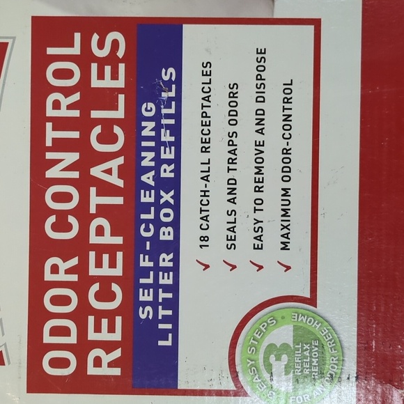 Nature's Miracle 1st Edition Odor Control Receptacles Open Box But 18 New Unused - Picture 3 of 7